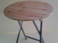 bistrostolek, dřevěný povrch, standby stolek, pronájem Štefek